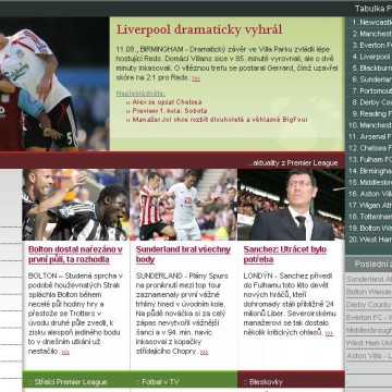 PremierLeague.cz 2007-2008