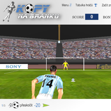 Soutěž portálu Euro2008.cz s IT velkoobchodem o produkty SONY